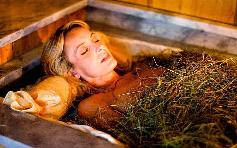 Kräuterbad gegen zervikale Osteochondrose