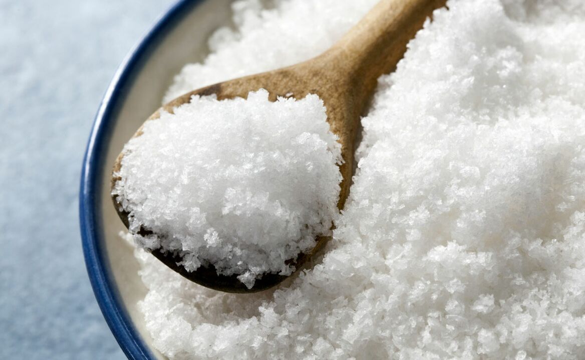 Salz zur Behandlung der zervikalen Osteochondrose