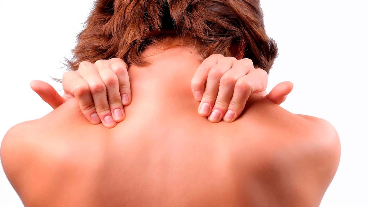 Schmerzen bei zervikaler Osteochondrose